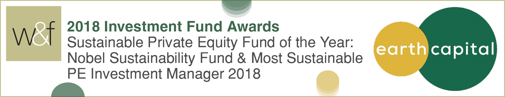 Logo of award for 'Investment Fund Awards 2018 Winner'